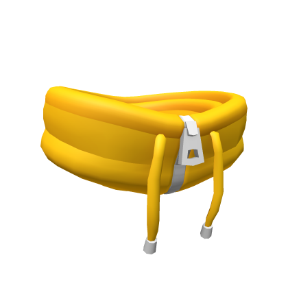 Yellow High Collar Hoodie