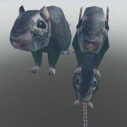 cart ride into 3 rats