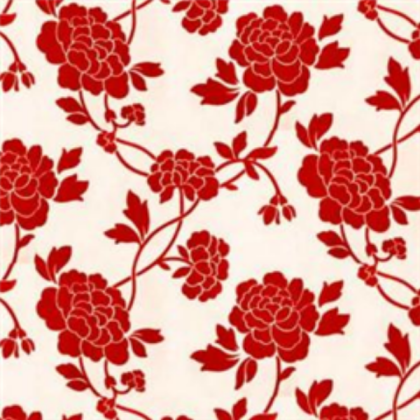 Red_Floral_Wallpaper Roblox decal