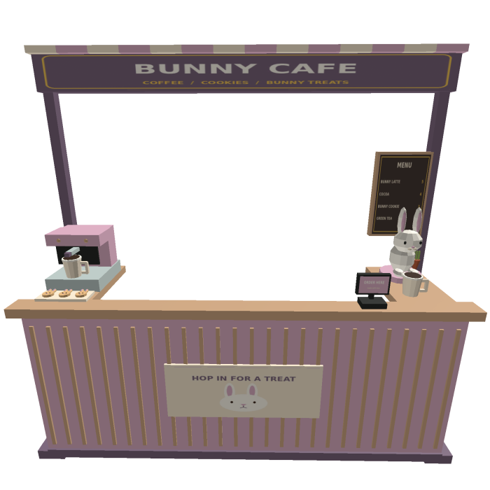 Bunny Cafe Stand