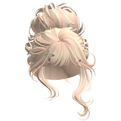Elegant Princess Wispy Bun (Blonde)