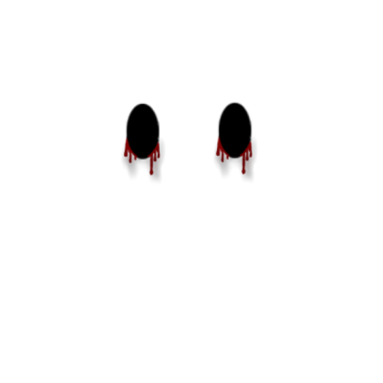 open bloody eyes Roblox decal