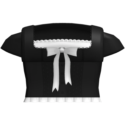 ୨୧: Cute White and Black Top