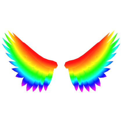 Rainbow Glowing Wings thumbnail