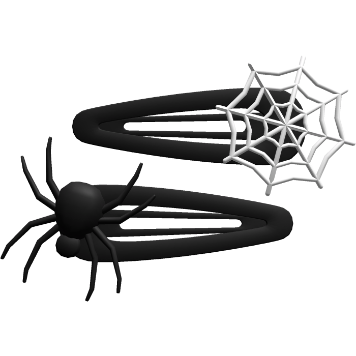 Y2K Halloween Spider Hair Clips (L) 🕸️