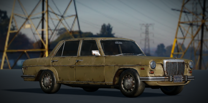 CoD MWR Mercedes Benz W115 (Static) preview 2