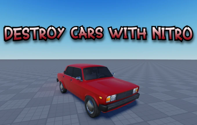 [LADA] Destroy Cars with Nitro
