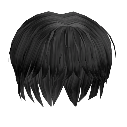 messy short bangs hair Roblox item