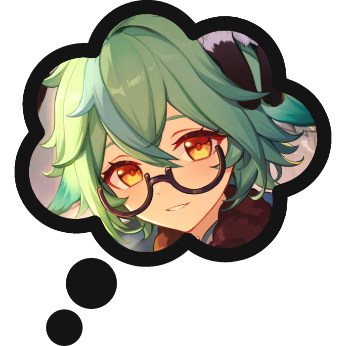 Thinking About Sucrose Genshin Impact