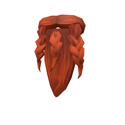 Red Braided Beard