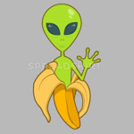 Banana alien