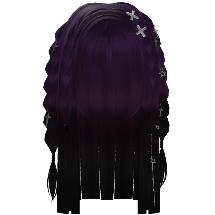 Purple Gothic Braids