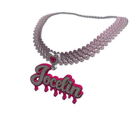 Jocelin Pink Diamond Chain