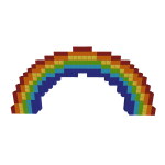 Rainbow Pixel Art