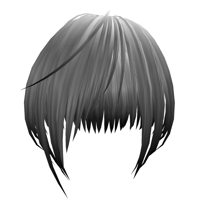 Black n White Short Snow White Cute Bob Hair