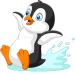 slide penguin club