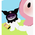 kuromi stole my chips
