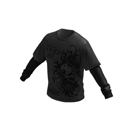 Washed Japanese Skull Graphic Shirt