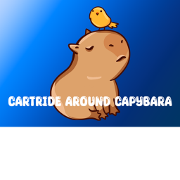 cartride around capybara