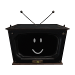 Old Antique TV Head