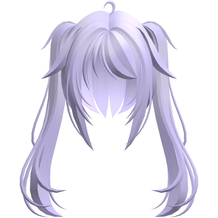 moe vkei emo messy ponytails w tufts purple