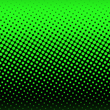Green Black Dots Background