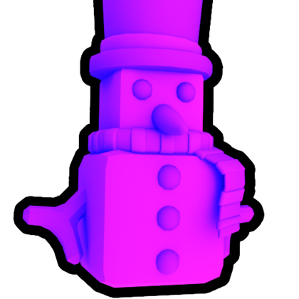 Galaxy Snowman