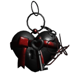 m heart keychain