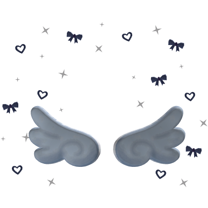 Angel Wings and Cute Bows Aura Roblox item