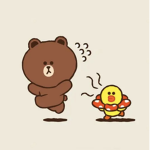 Brownie is playing