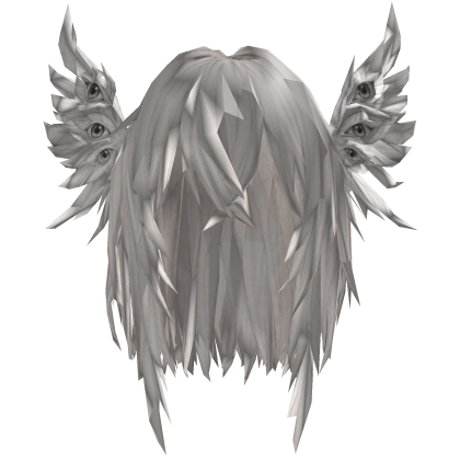 Heavenly Eyes Winged White Hair