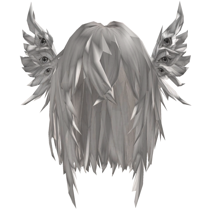 Heavenly Eyes Winged White Hair