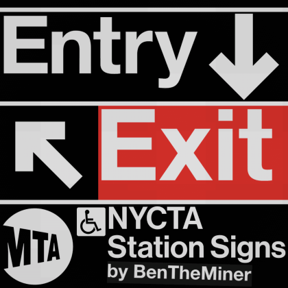 [FREE] MTA Station Sign Pack