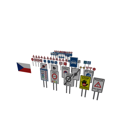Czech Republic Road Signs