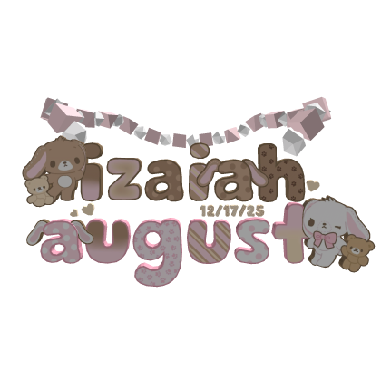 izaiah & august Roblox item