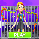 RAINBOW LILLY LOVEBRAIDS PRISON RUN! (Obby)