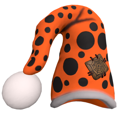Halloween Orange Gnome Hat