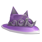 Purple Furry Genesis Fedora