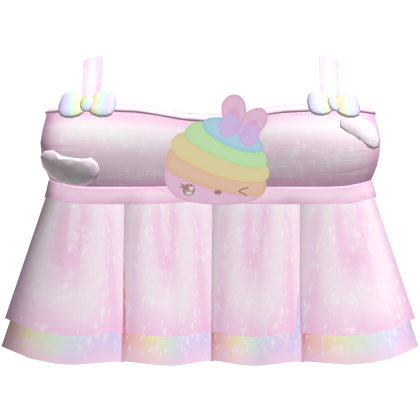 cute kawaii rainbow numnom top