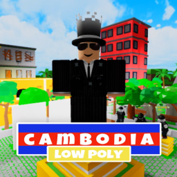 Cambodia Low Poly