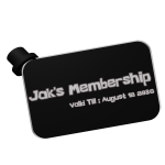 Jak’s Membership Card!