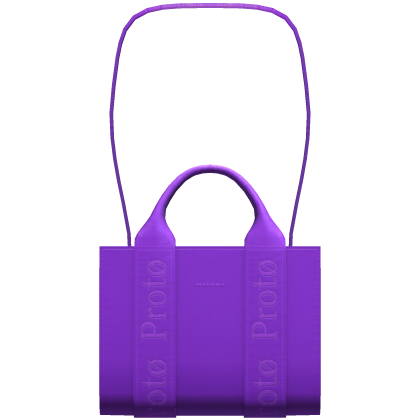 Preppy Shoulder Bag - Purple thumbnail