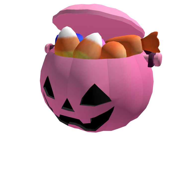 Pink Pumpkin Candy Bucket