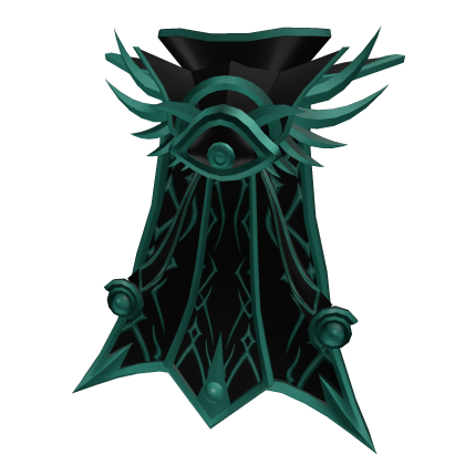 Teal and Black Guardian Cape Roblox item