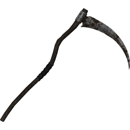 Huge Rusty Scythe
