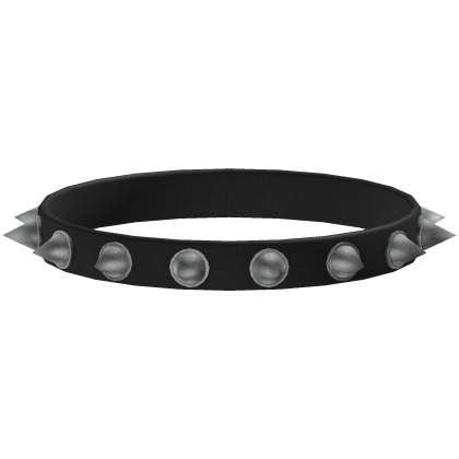 (Black) Spiked Collar [1.0] Roblox item