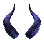 [ Custom ] Sapphire Clarity Horns