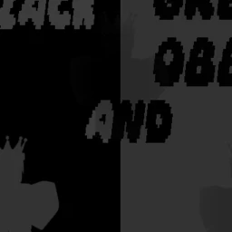 Black & GREY  EASY SHORT OBBY icon