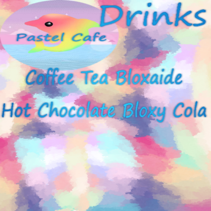pastel cafe (2) Roblox decal