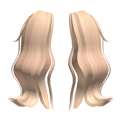 Aesthetic Pigtails Extension (Blonde) Roblox item